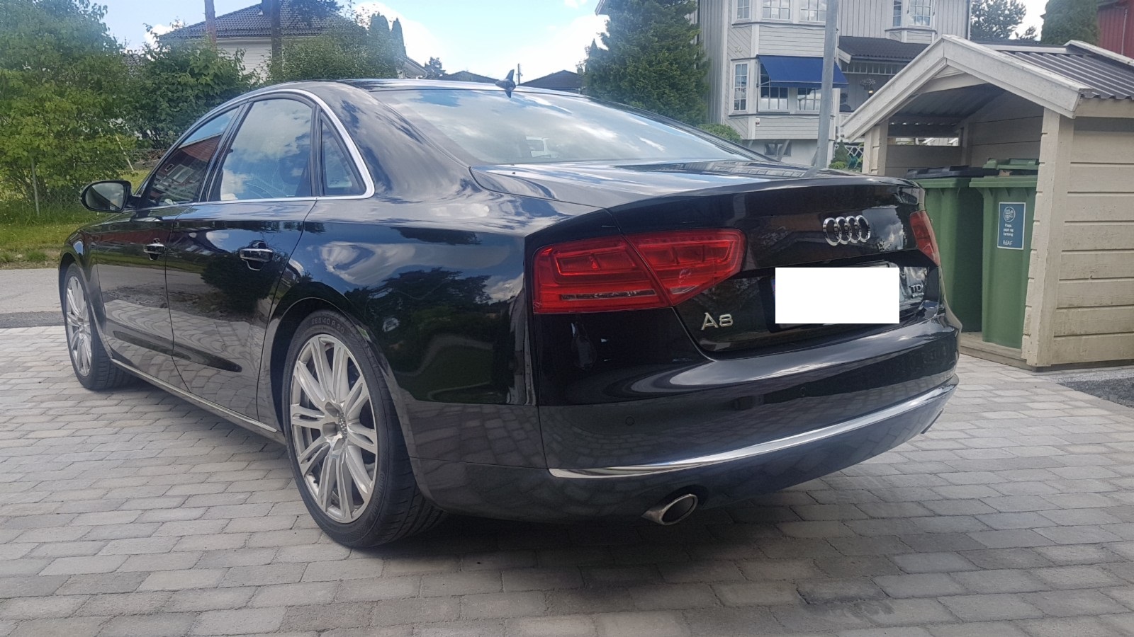 Auto occasion Audi A8 4,2 TDI quattro Noire BâleVille VenteAuto.ch