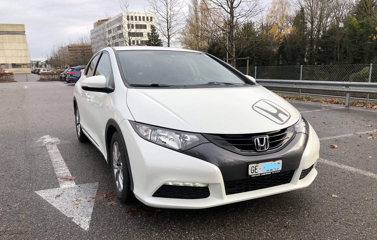 Auto occasion Honda CIVIC 1.4 CONFORT Blanc Genève