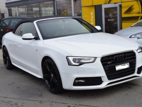 Audi A5 tfsi 2.0l Quattro S- Line Cabriolet Blanc