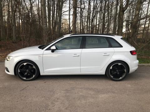 Audi Audi A3 diesel Blanche Audi A3 diesel Blanche Blanc