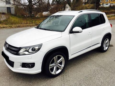 Volkswagen Volkswagen Tiguan 2.0TDI Blanche Volkswagen Tiguan 2.0TDI Blanc