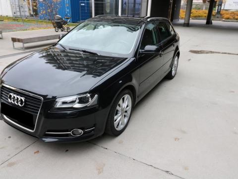 Audi Audi A3 Sportback 1,6 TDI Audi A3 Sportback 1,6 TDI Noire