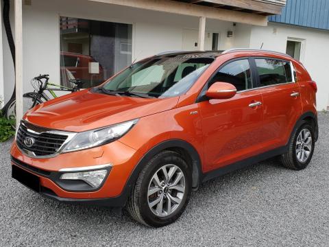 Kia Kia Sportage 2,0 CRDi Exclusive Orange Kia Sportage  Orange