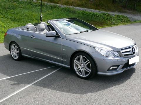 Mercedes-Benz Classe E  Cabriolet  Bleu