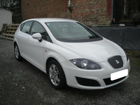 Seat Leon Berline Blanc