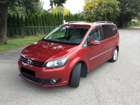 Volkswagen Volkswagen TOURAN 1.6-105 D Volkswagen TOURAN  Rouge