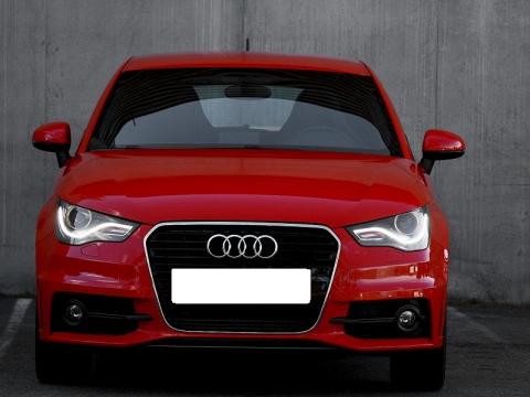 Audi A1 Diesel  Rouge