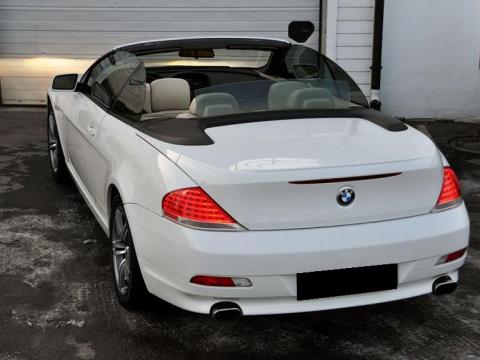 BMW SERIE-6 Cabriolet Blanc