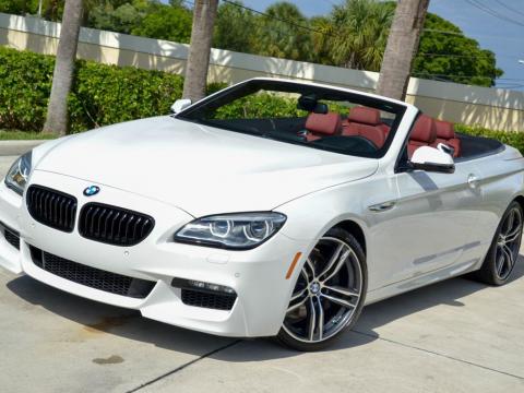 BMW 6 Series cabriolet Blanc