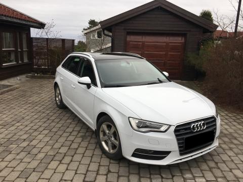 Audi A3 Sportback 2,0 TDI Ambition Quattro Blanc