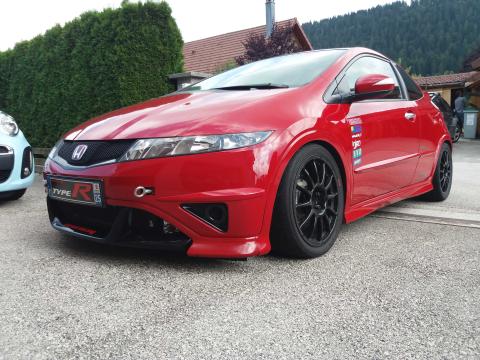 Honda Civic FN2 277cv 28.2mkg Race Rouge