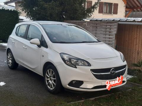 Opel CORSA  100 CH TURBO 1.4 PLAY 5PL Blanc