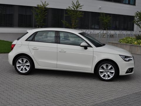 Audi A1 Blanc