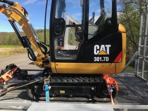 Volvo Mini pelle Caterpillar 301.7D occasion 2017  Jaune