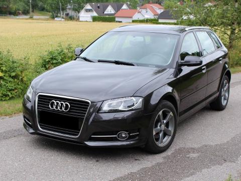 Audi Audi A3 Sportback 1,6 TDI   Audi A3 Sportback Noire