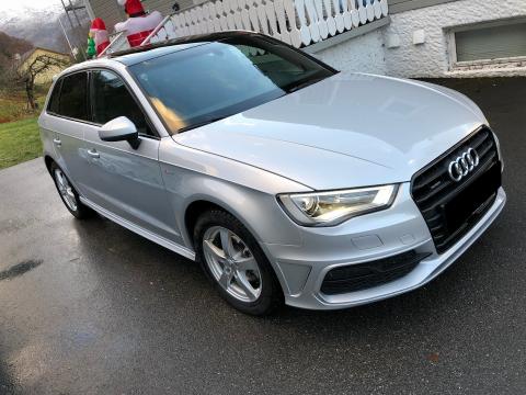 Audi  Audi A3 Sportback quattro diesel  (Audi A3 Sportback quattro diesel) Gris