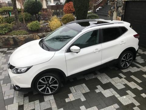 Nissan Nissan Qashqai 1,5DCI TEKNA Blanche Nissan Qashqai 1,5DCI Blanc