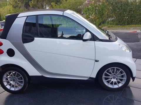 smart Fortwo  Passion Cabriolet Blanc