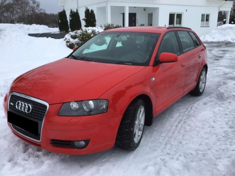 Audi Audi A3 1,9 S line diesel Audi A3 1,9 S line diesel Rouge