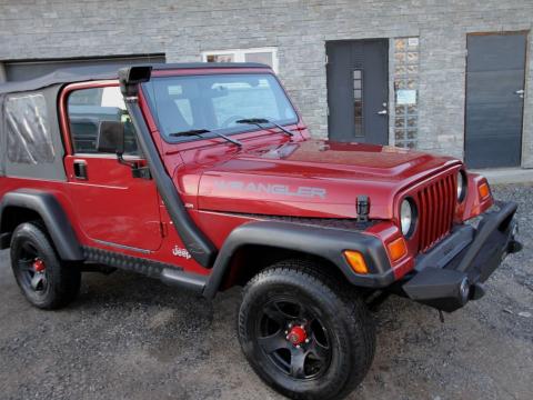 Jeep Wrangler Hard Top 2.5 SPORT Rouge