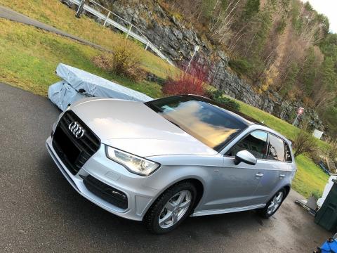 Audi (Audi A3 Sportback quattro diesel) (Audi A3 Sportback quattro diesel) Gris