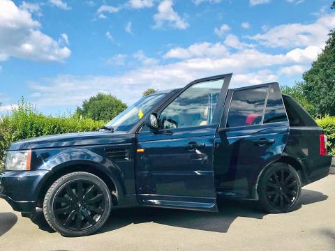 Land Rover RangeRoverSport TD6 Bleu