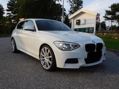 BMW serie 1 Blanc