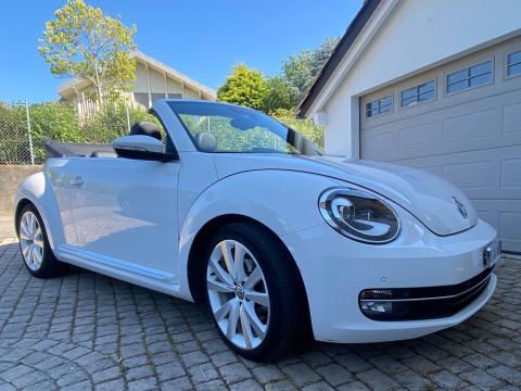 Volkswagen Beetle Cabrio Blanc