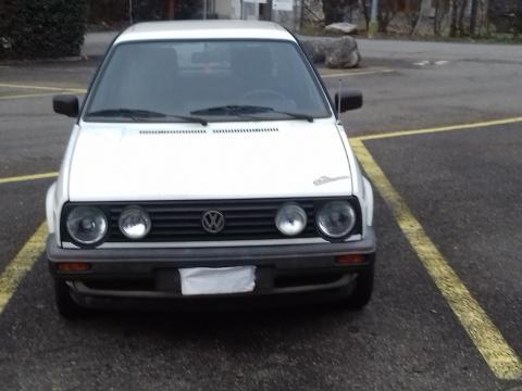 Volkswagen vw golf VW Golf 1600 CL Blanc