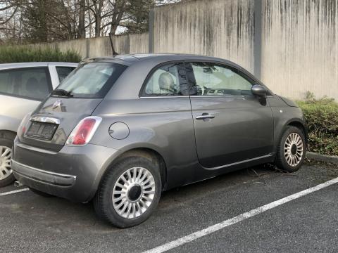 FIAT 500 Twinair Turbo 0.9 lounge Gris