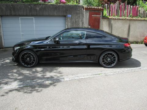 Mercedes-Benz C 180 AMG Line Coupé  Noire