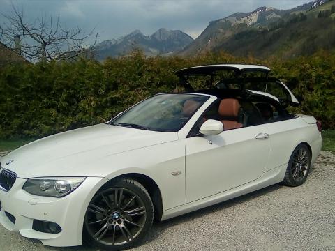 BMW 330d Cabriolet Blanc