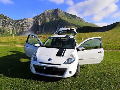 Renault Clio Dynamique 1.2l 75 ch Blanc