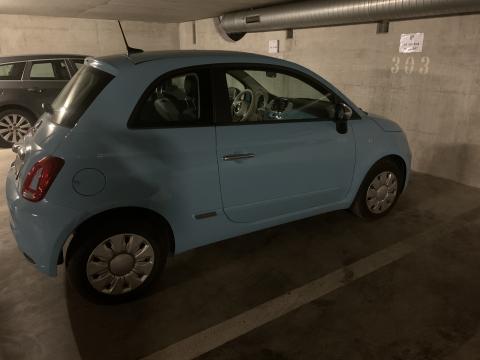 FIAT 500 TWIN AIR POP STAR Bleu