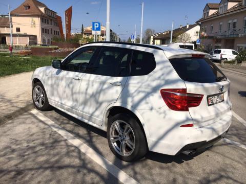 BMW X3 20d Blanc