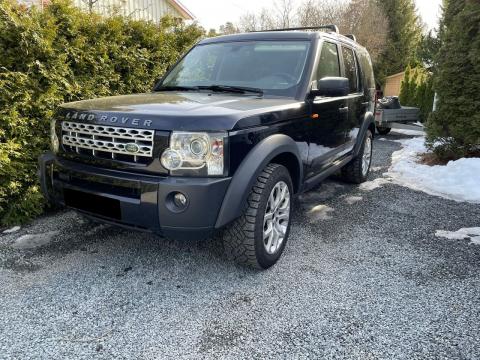 Land Rover Discovery Bleu