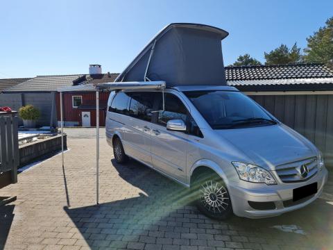 Mercedes-Benz Viano 3.0 CDI V6 Marco Polo Blue Efficiency Argent