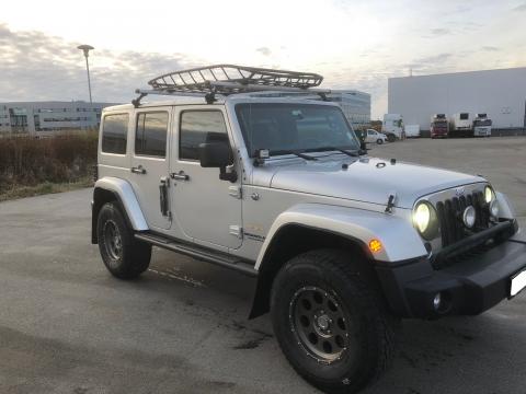 Jeep WRANGLER II  2.8 CRD 200 SAHARA AUTO UNLIMITED Argent