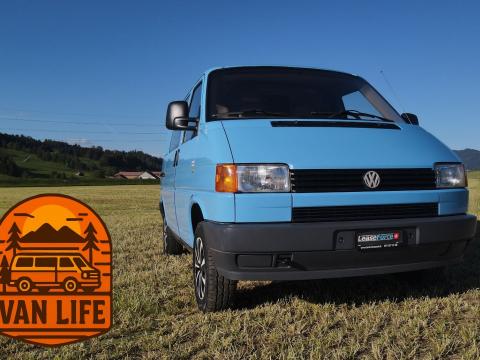 Volkswagen T4 Synchro Vanlife 2. Bleu