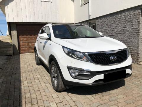 Kia   Kia Sportage 2,0 CRDi Exclusive Kia Sportage Blanc