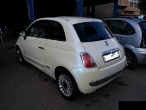 Fiat 500 blanche