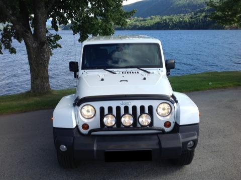 Jeep jeep Wrangler  Blanche ::::::  4x4  état ok Blanc