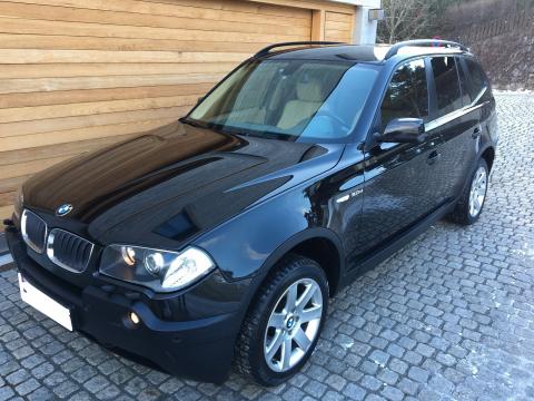 BMW X3 3.0d Noire