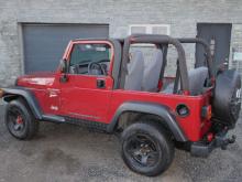 Jeep Wrangler Hard Top 2.5 SPORT Rouge