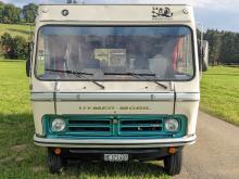 Opel Camping-car Bedford Blitz CF280 Hymer-Mobil Beige