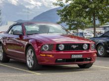 Ford Mustang GT Convertible (cabriolet) Bordeaux