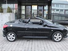 Peugeot 206 Cabriolet  Noire