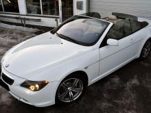 BMW SERIE-6 Cabriolet Blanc