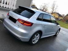 Audi (Audi A3 Sportback quattro diesel) (Audi A3 Sportback quattro diesel) Gris