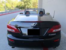 Lexus IS 250C Cabriolet  Noire